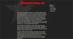 Desktop Screenshot of hillcountrystone.org