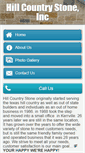 Mobile Screenshot of hillcountrystone.org